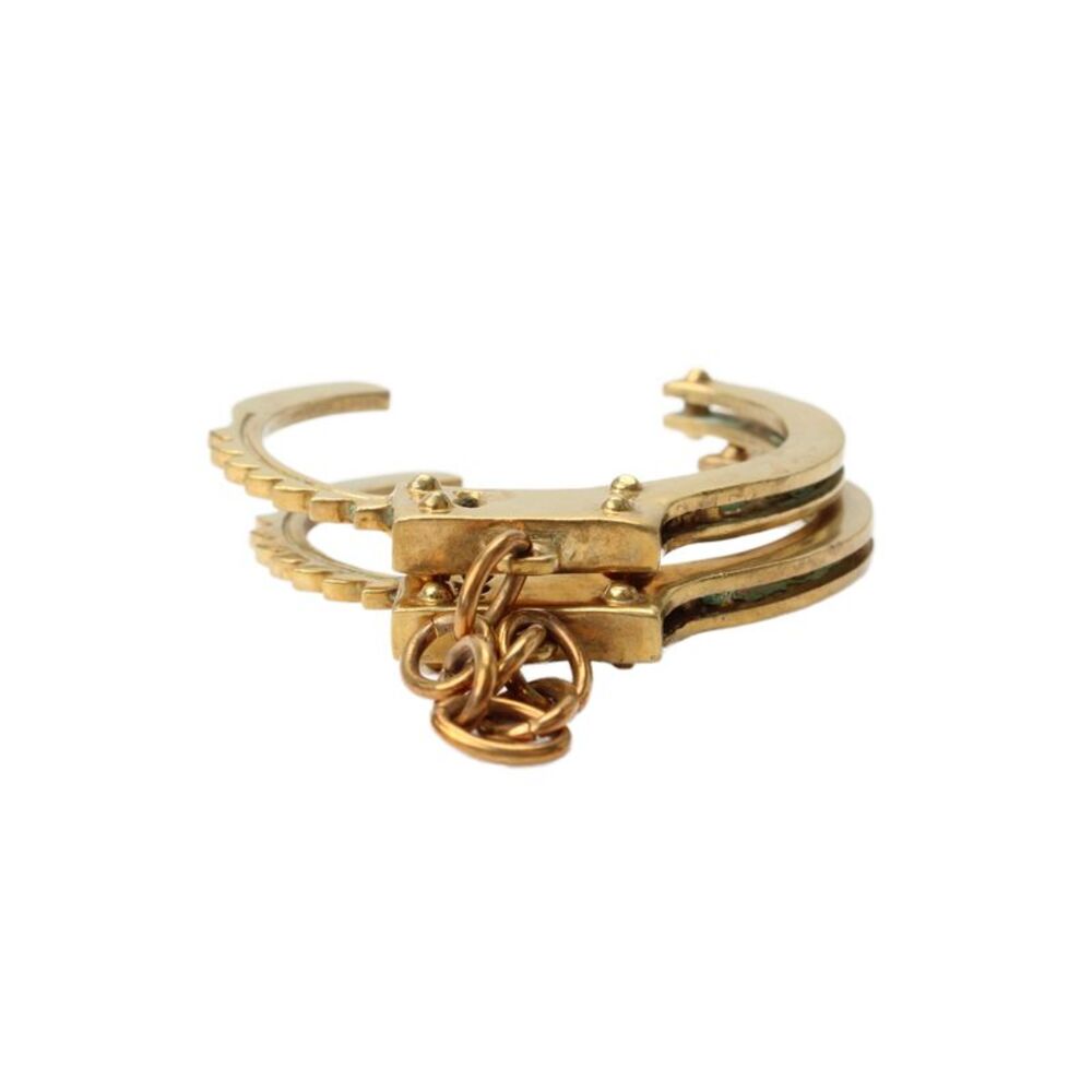 Jennifer Fisher Womens Gold Tone Handcuff Double Cuff Bracelet